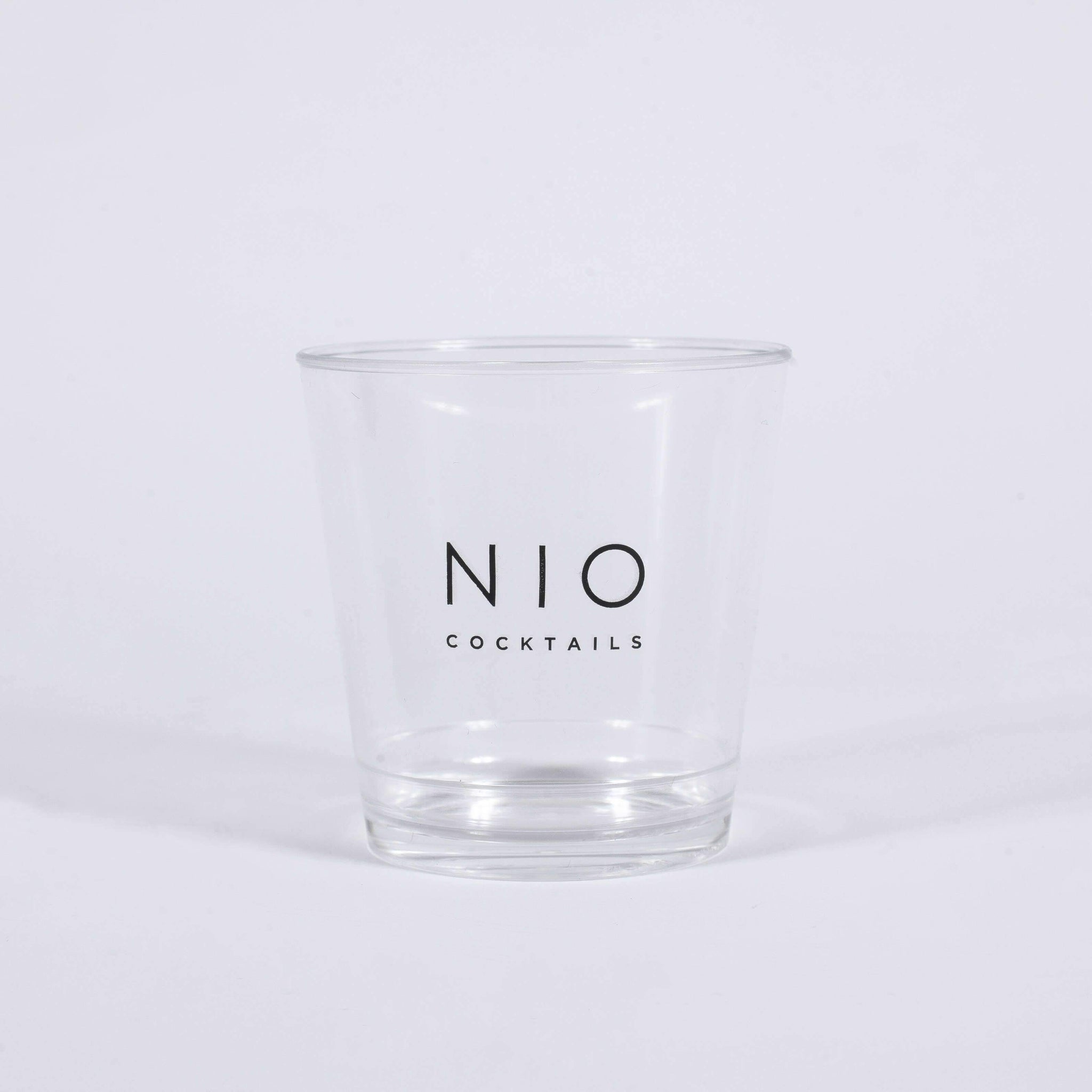 Verre à cocktails avec logo NIO Coctails